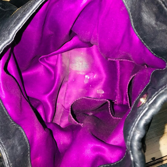 Coach Madison Phoebe Black Leather Purse - Picture 9 of 11